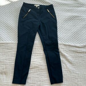 Michael Kors cropped navy pants 6